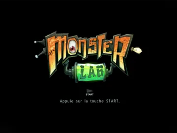 Monster Lab screen shot title